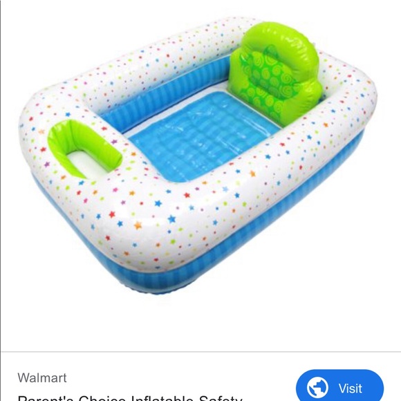 inflatable baby bathtub